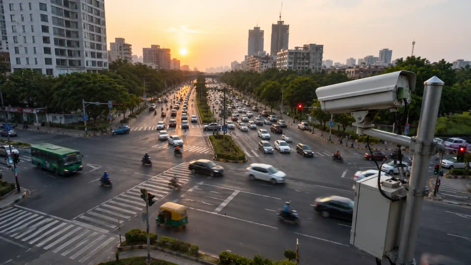 How do AI-powered traffic management systems reduce traffic congestion