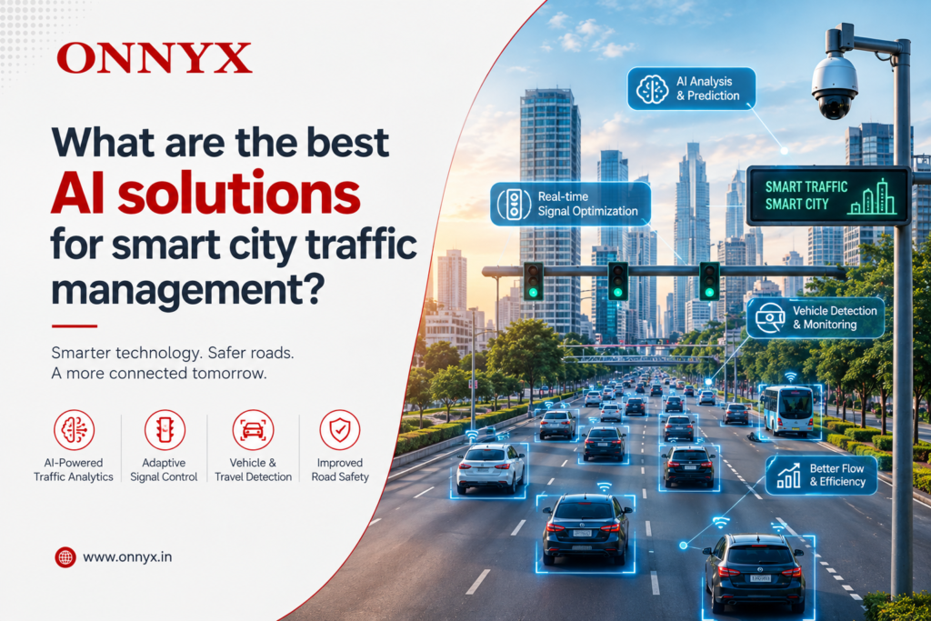 best AI solutions for smart city traffic management