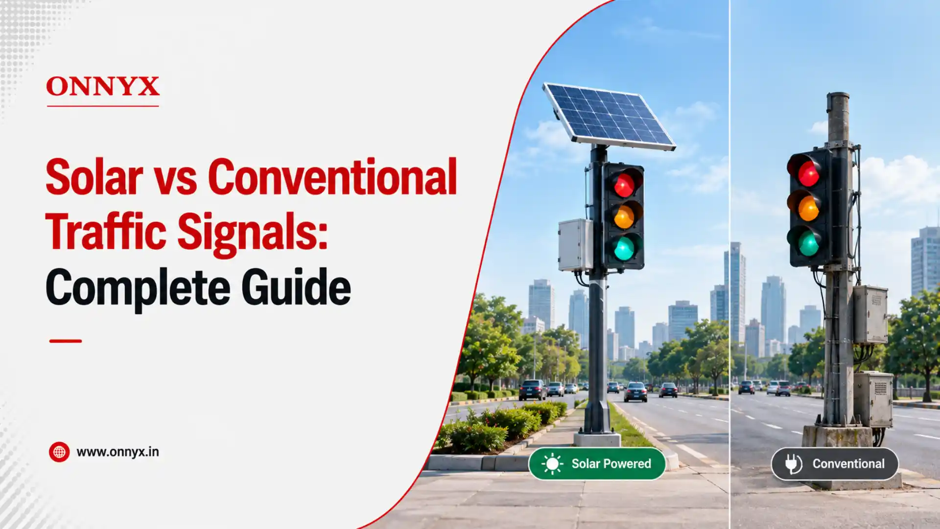 Solar vs Conventional Traffic Signals: Complete Guide